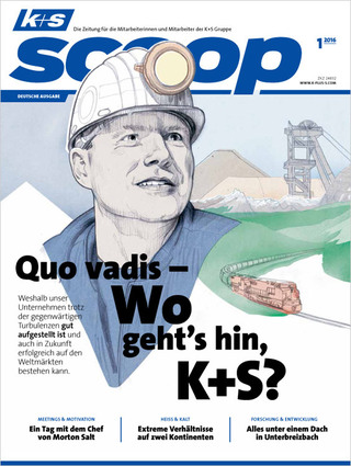 K+S / scoop magazine "quo vadis?" / cover 